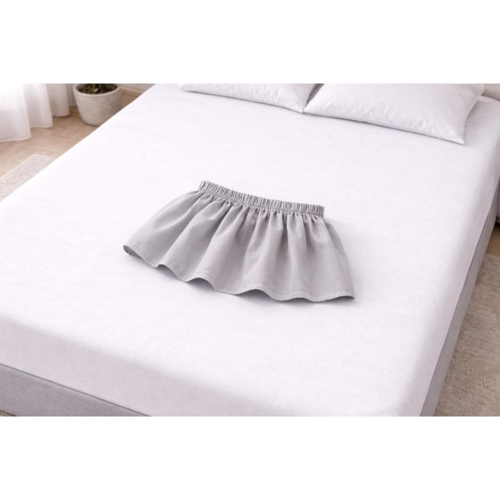 Saia Box 400 Fios Toque Macio Tamanho Universal (Solteiro, Casal,Queen e King) Para Cama Box