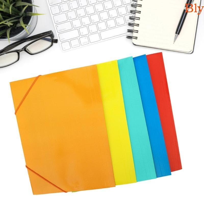 Bly Pastas De Arquivo De Plástico A4 Expansíveis De Grande Capacidade Organizadores De Documentos Com Alça Elástica Para