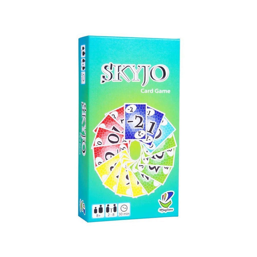 Skyjo Action Versão em Inglês Jogo de Tabuleiro para Família e Festa---7.21
