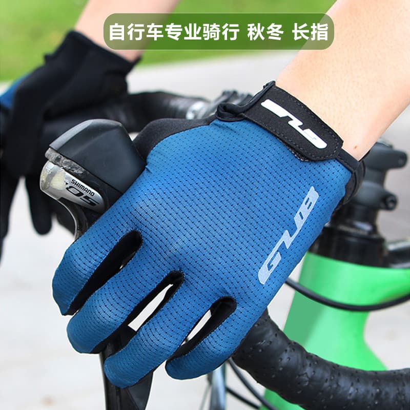 GUB luvas de bicicleta inverno equipamento ciclismo estrada Mountain Bike dedicado absorção choque dedo cheio outono inv