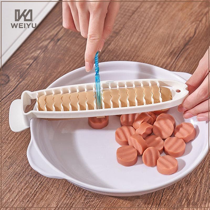 WEIYU Cortador De Banana Para Cachorro-Quente , Ferramentas Frutas E Vegetais , Salada De Cozinha , Facas De , Utensílio