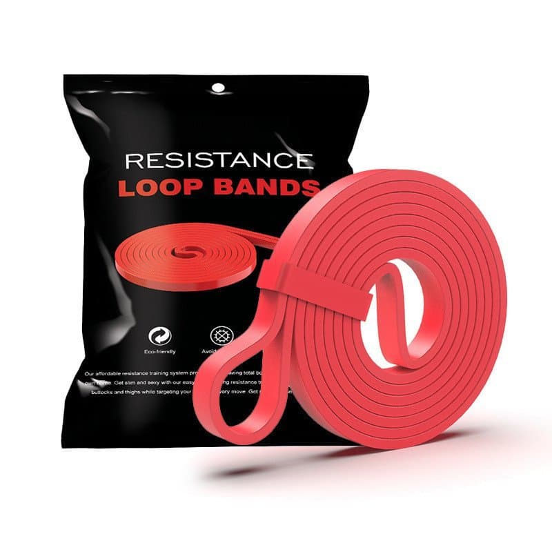 Faixa elástica de ioga com suporte de carga TPE, tensor de látex, faixa de resistência de faixa de Fitness de anel elást