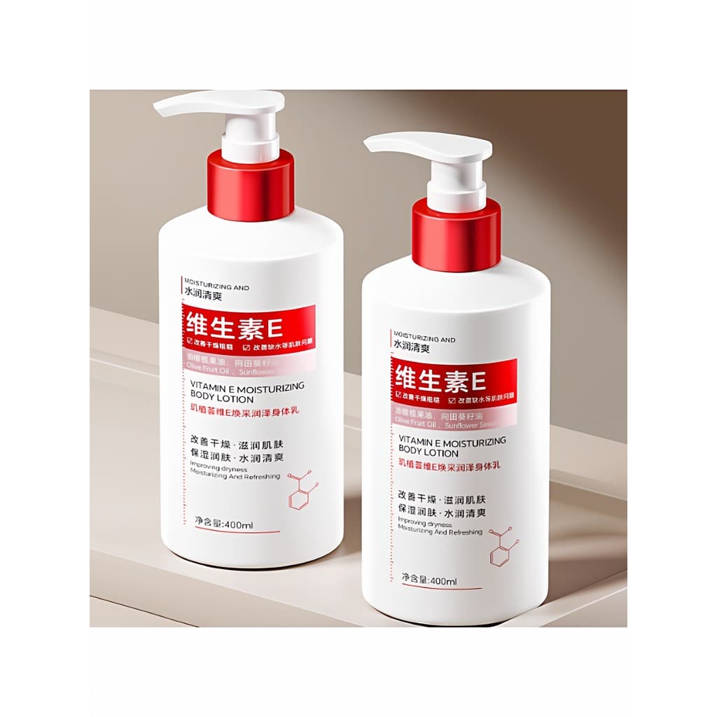 Loção de vitamina e creme hidratante vitamina VE loção hidratante hidratante creme corporal loção corporal masculino fem