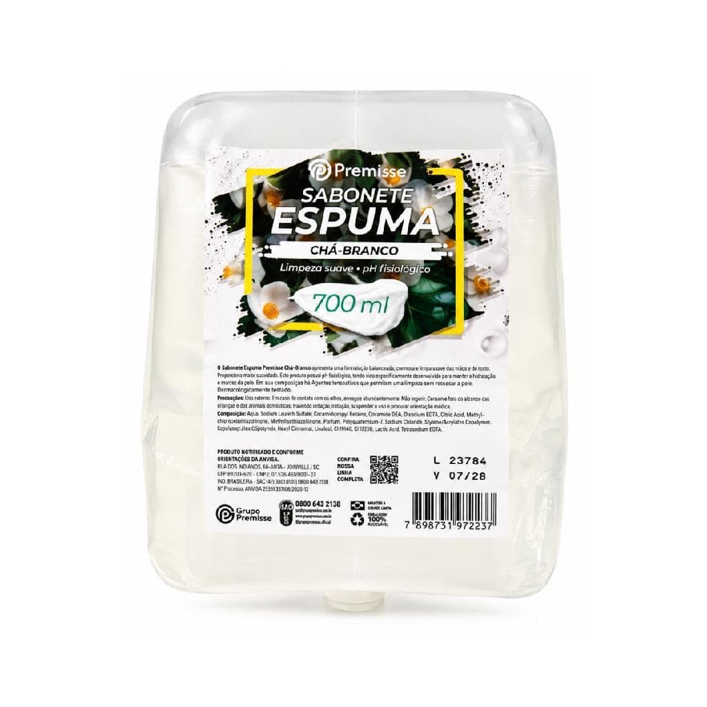 Sabonete Espuma Cha Branco Premisse 700ml