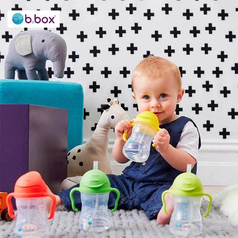 Austrália importado b.box copo de palha à prova de vazamento para crianças bbox bebê aprendendo copo bebendo bola de gra