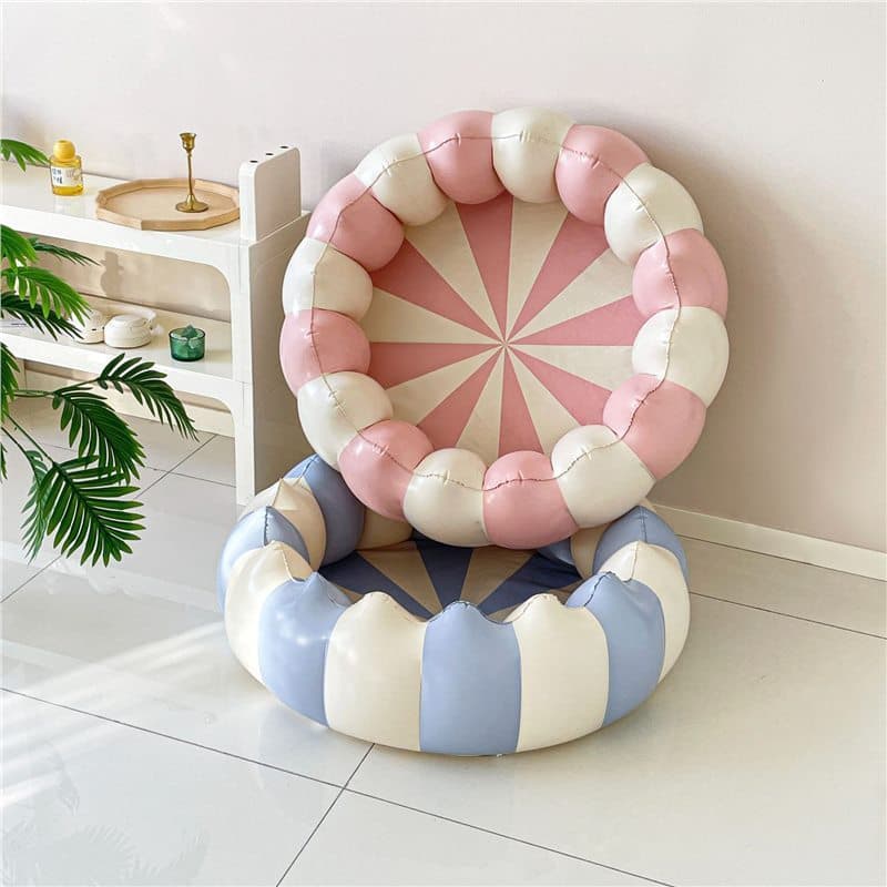 Jialan piscina infantil doméstica, piscina inflável ao ar livre, cereja, acolchoamento infantil, piscina de brinquedos,