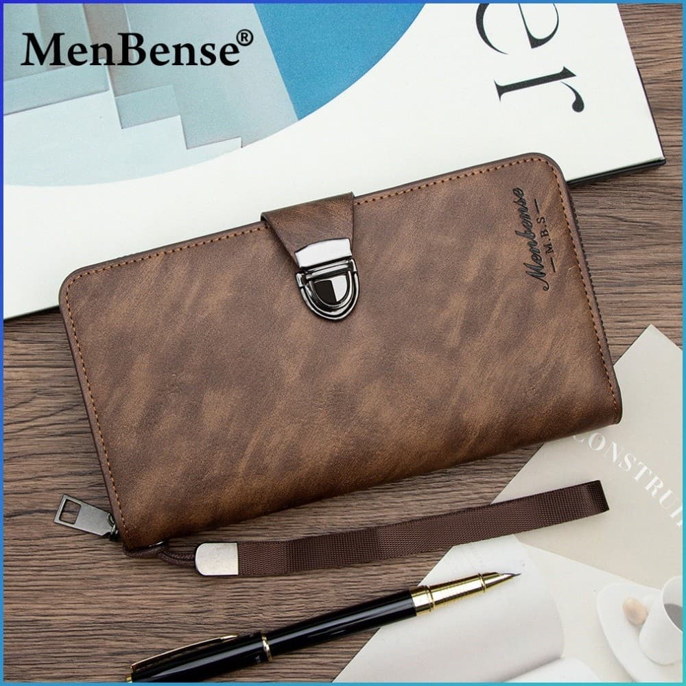 [Prática e Elegante] Carteira Masculina Longa JL com Vários Cartões Carteira Masculina/Carteira Longa/Para Homem
