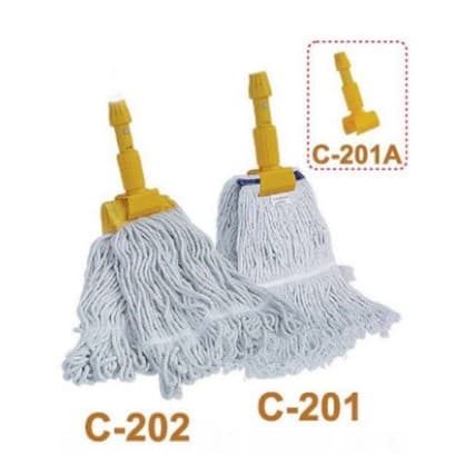 Chaobao tipo de luxo esfregão de chão com fixação de fio de algodão esfregão de cera C-202/C-201 espremedor de água padr