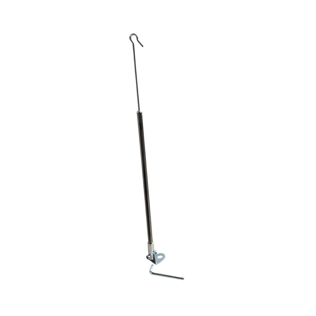 Antena Cromada Fixa Espelho Corta Pipa Retratil 2 Estagios