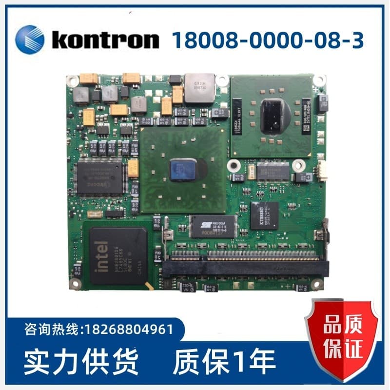 Kontron Control Creation 18008-0000-08-3 Placa-mãe ETX de controle Industrial ME008-000008-3A Estoque Pronto Negociável