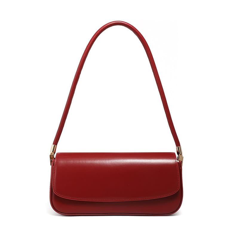 Nova Bolsa De Couro Feminina Sela commuter Axila Saco Nicho design popular Ombro Portátil