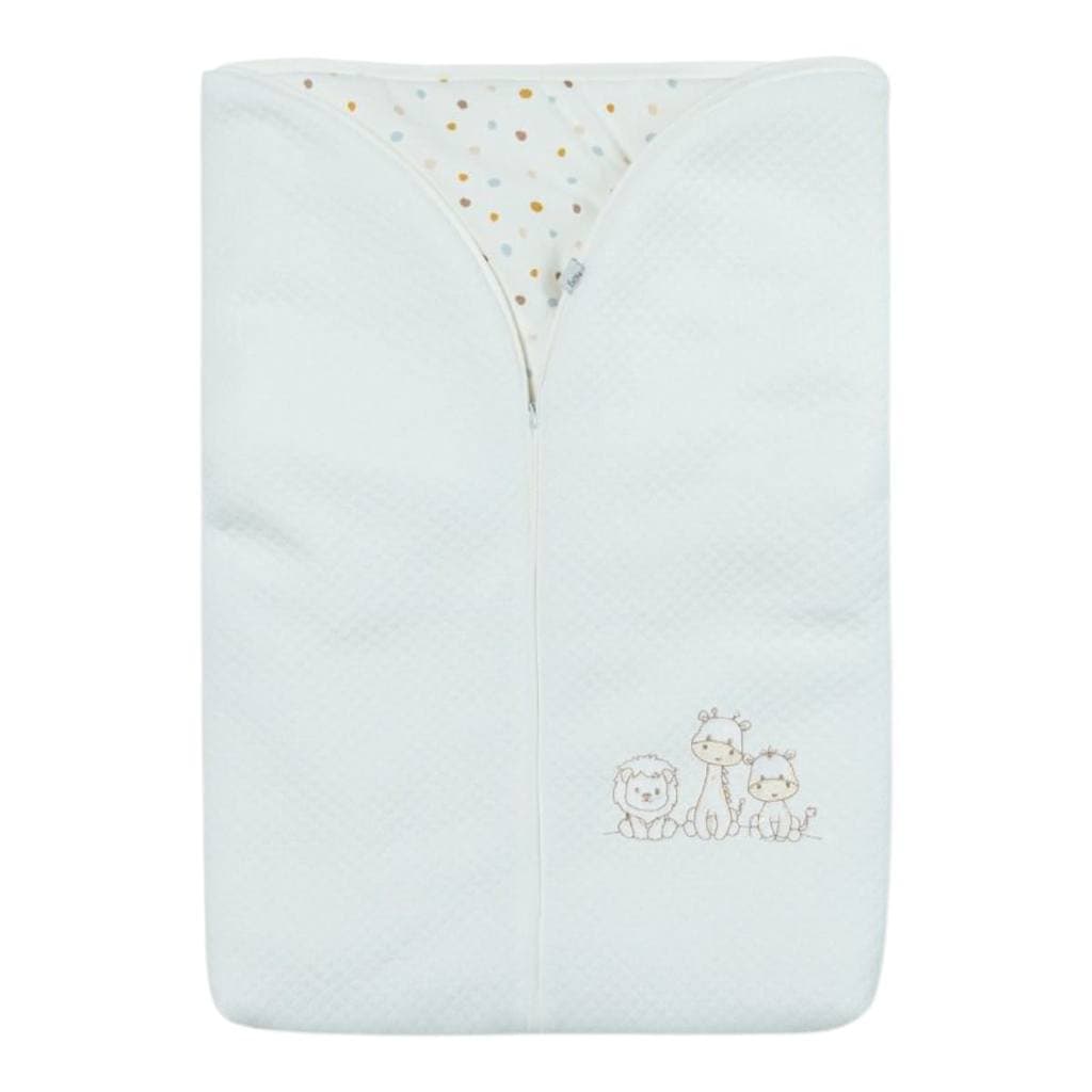 Porta Bebê / Saco de Dormir Bebê Diversão Off White - Hug
