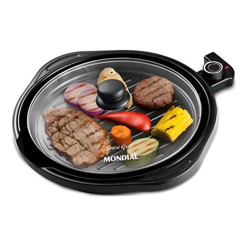 Grill Redondo Smart Grill 30cm - Mondial 1200W G-04 220V