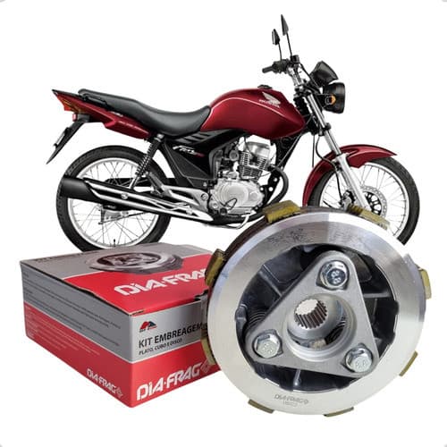 Kit Embreagem Completo Fan Titan 160 Bros 160 Xre 190