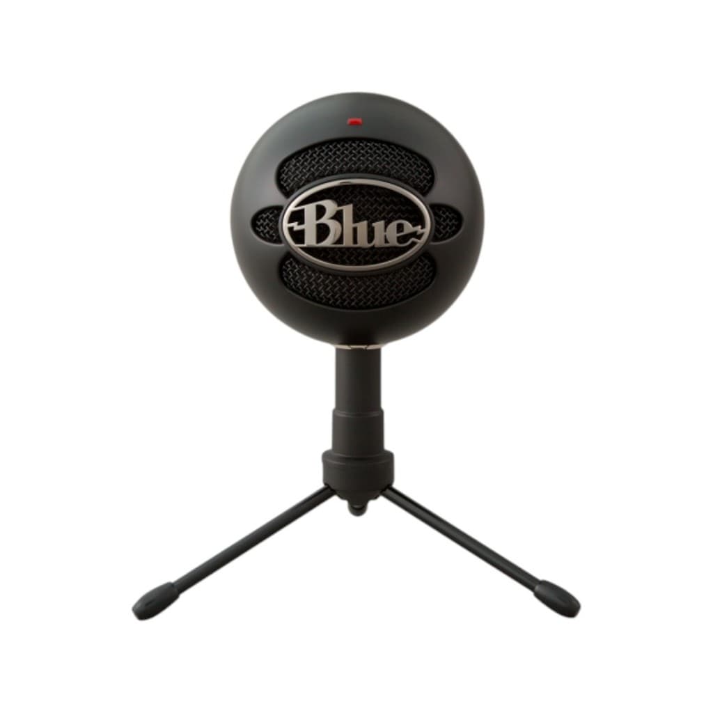 Microfone Blue Snowball Ice Black Logitech - U