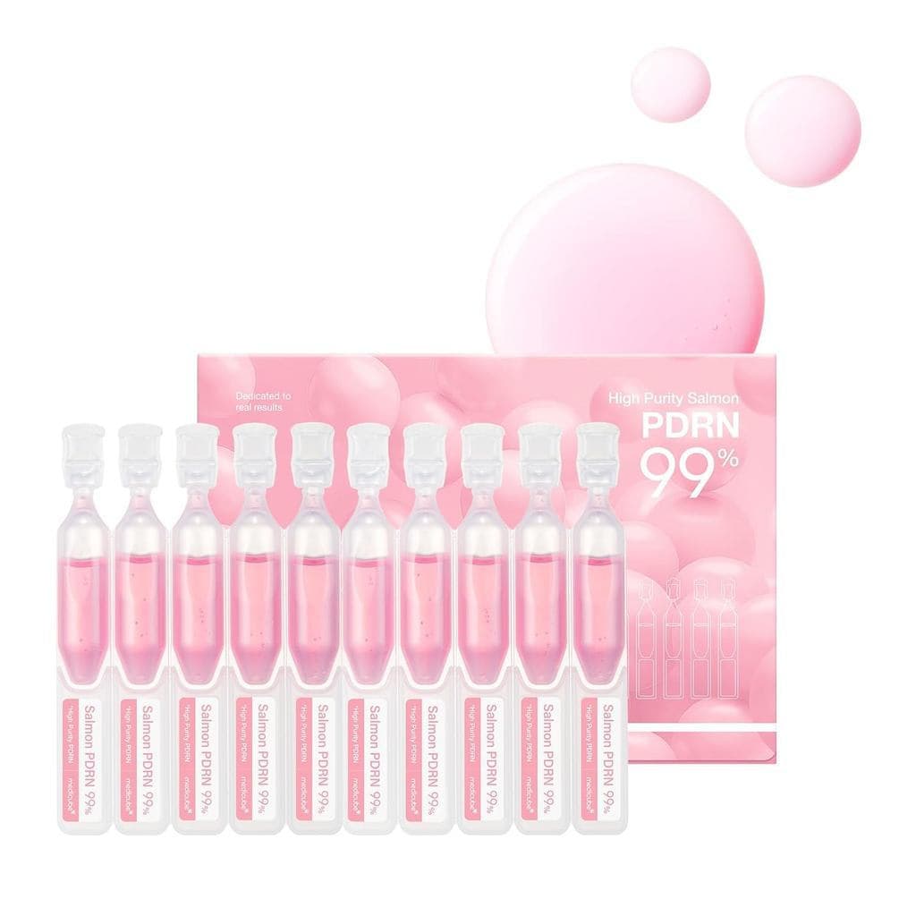 Me medicube Salmon DNAPDRN Essência de Dia Rosa | 99% DNAPDRN de Salmão, Anxi Intensivo, Colágeno, Glutationa, Ácido Hia