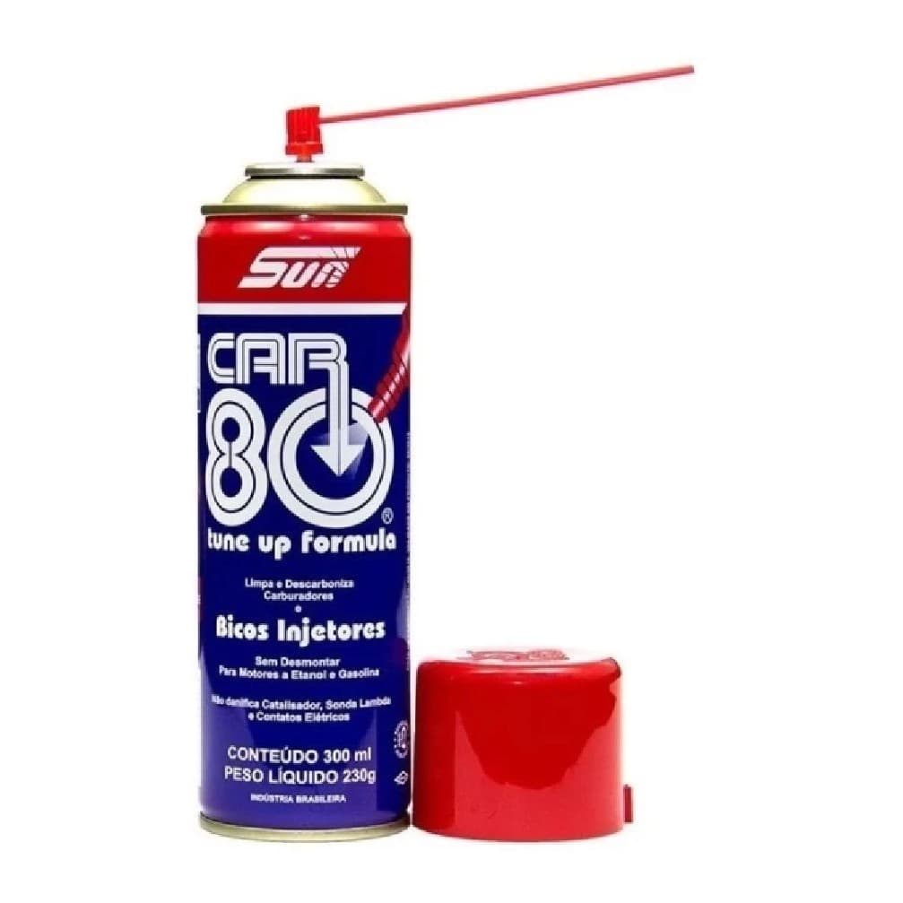 DESCARBONIZANTE Limpa TBI Bicos Injetores Carburador 300ml  CAR 80 CAR80