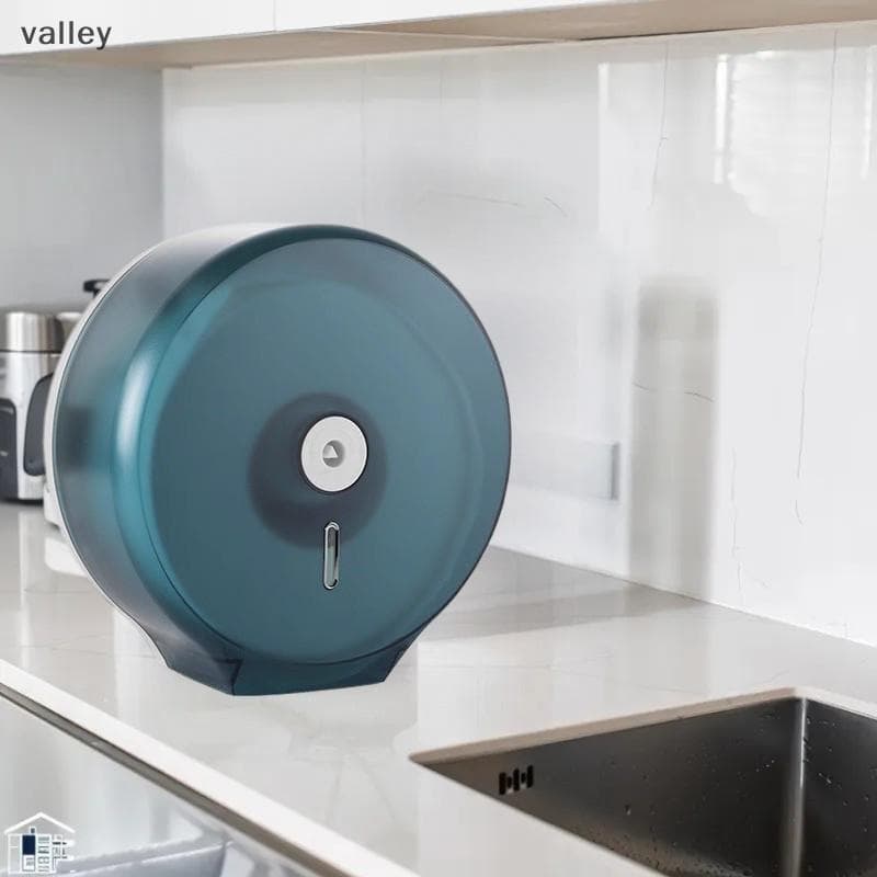 [VLY] Caixa De Papel De Rolo Grande De Plástico Higiênico Para Hotel Suporte Em À Prova D'água Placa Tecido [BR]