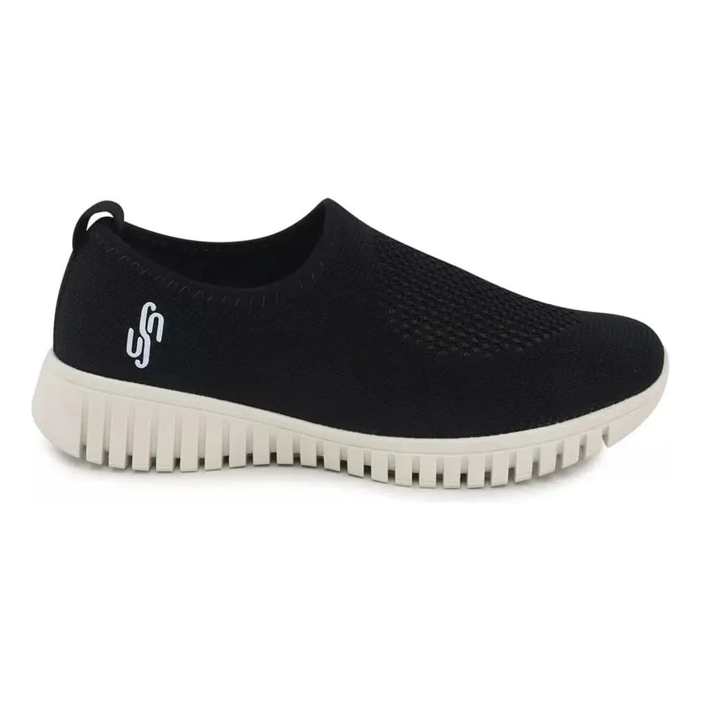 Tenis Usaflex  Preto/branco Ae2208