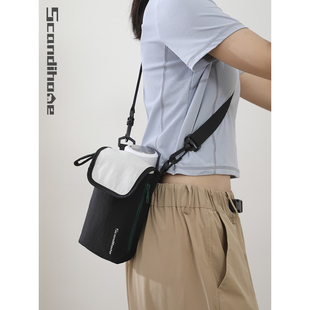 Suporte para copo térmico Suporte para garrafa de água Diagonal portátil multifuncional para viagem ao ar livre ciclismo