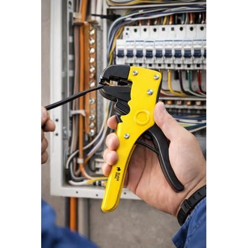 Alicate Decapador Fios Automatizado Profissional Corte Ajuste Cabo 17cm