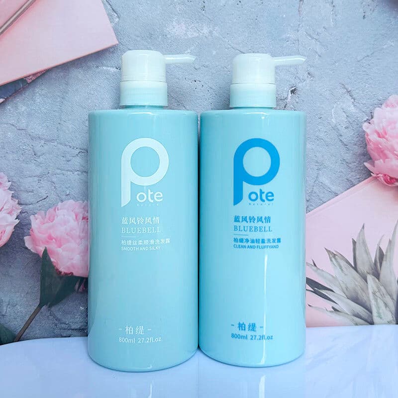 Botty Shampoo óleo limpo luz sedosa controle de óleo refrescante macio lubrificante suave gordo fragrância fofa pacote f