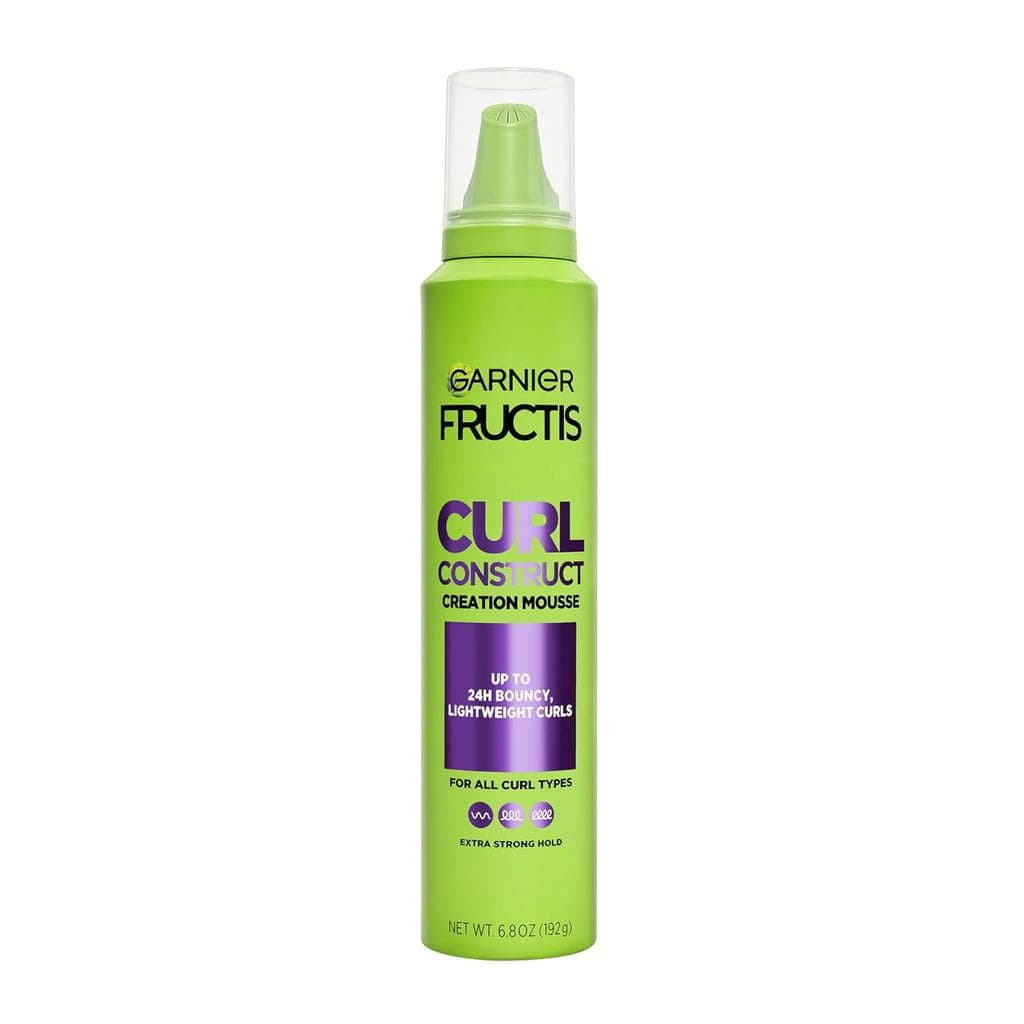 Garnier Fructis Style Curl Construct Creation Mousse, 6,8 Oz, 1 unidade (A embalagem pode variar)