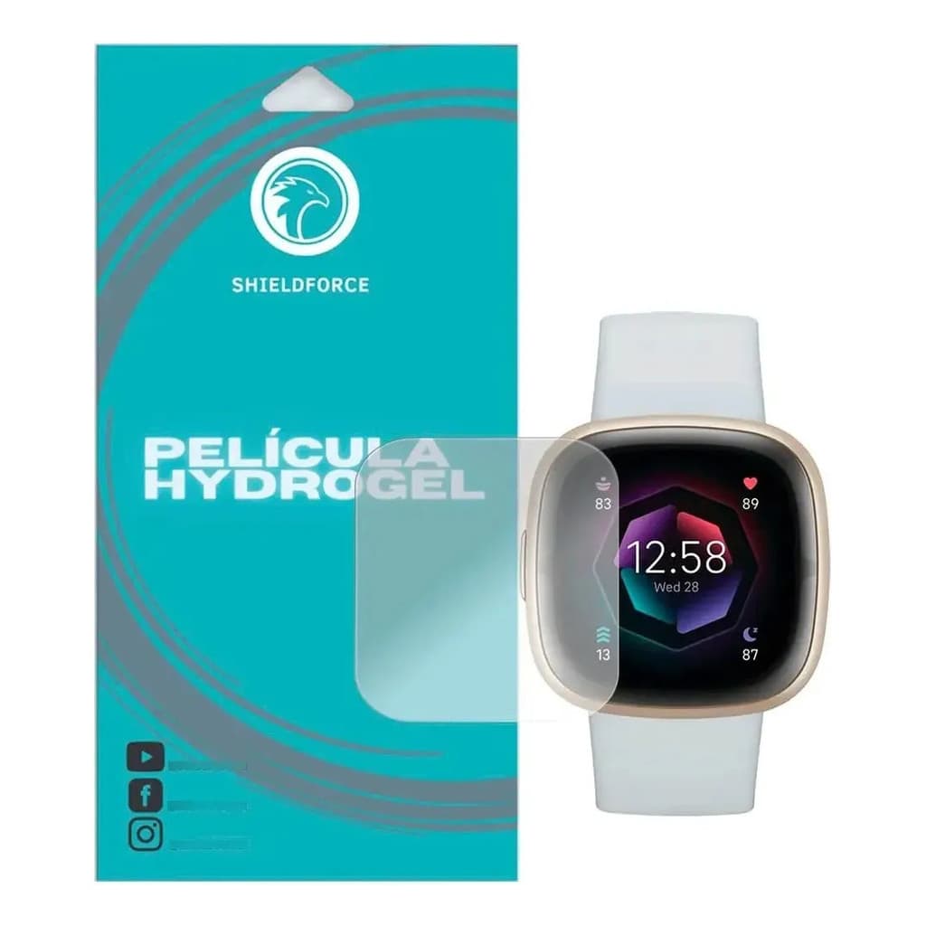 Película Protetora Smartwatch Fitbit Versa 4 (3 Unidades)