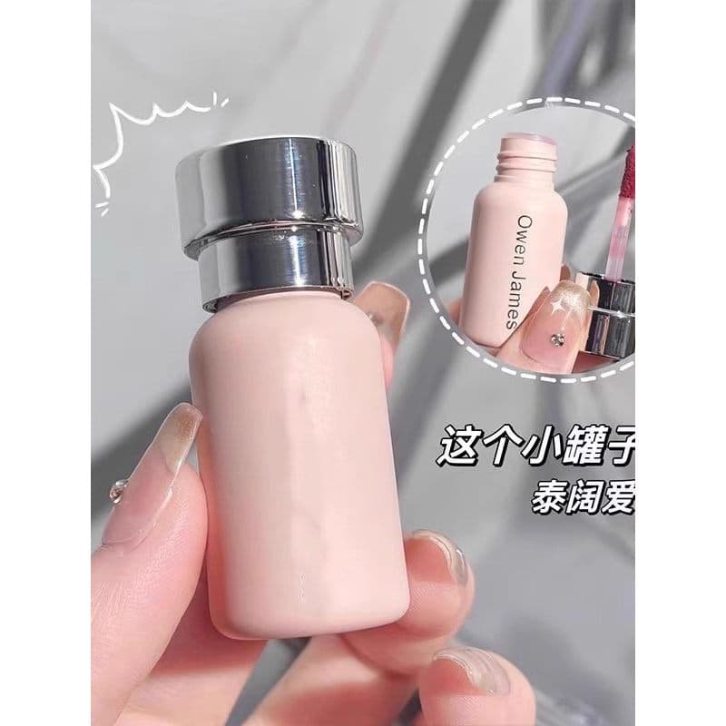 Tender Girl White Moonlight Girly Feel Baixa saturação de longa duração Lip Glaze Mousse Velvet Mist Batom não é fácil d