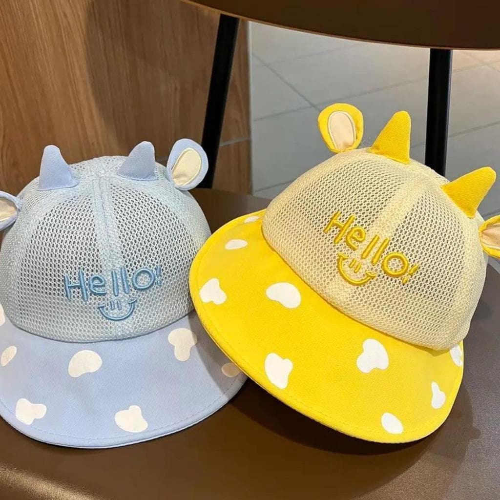 Bebê verão chapéu grande borda malha bebê balde boné estilo fino meninos meninas crianças protetor solar boné de beisebo
