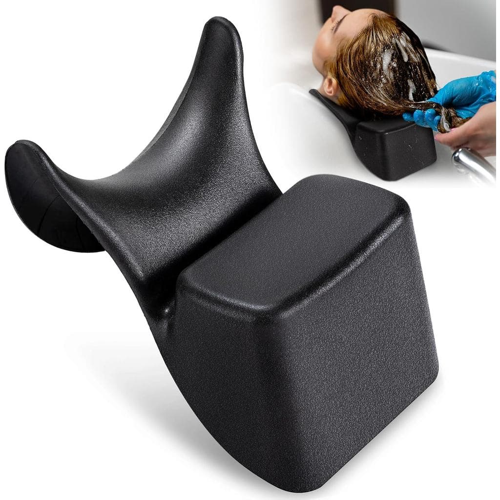 Apoio de Pescoço para Lavatório de Cabelo Noverlife, Almofada de Borracha Confortável para Salão de Beleza, Almofada de