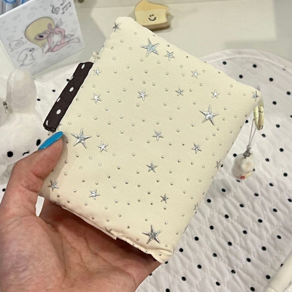 Estilo coreano creme amarelo estrela m5 manual estudante de alto valor folhas soltas destacável caderno bloco de notas 2