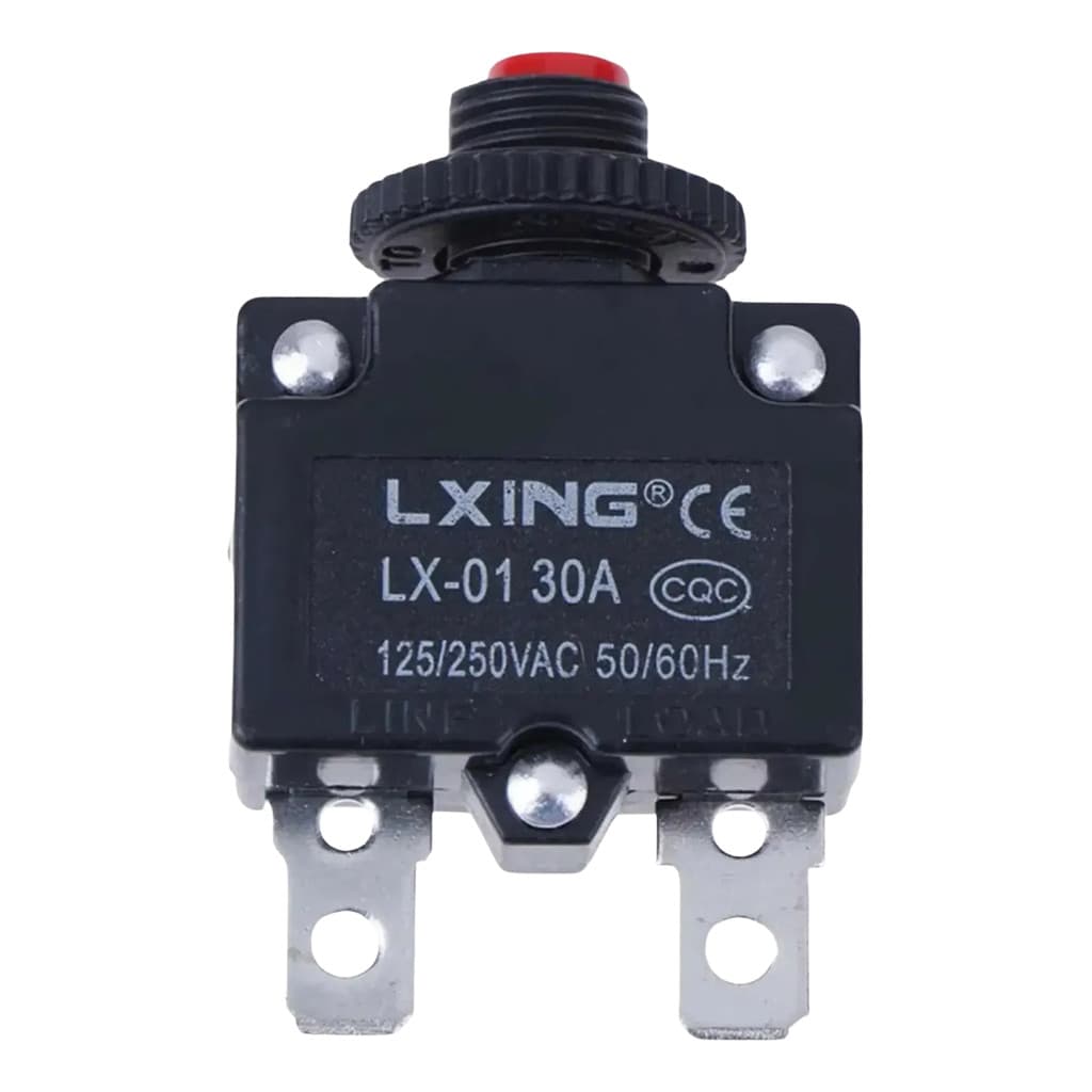 Disjuntor Termico Protecao Sobrecarga 125v 250v 30a
