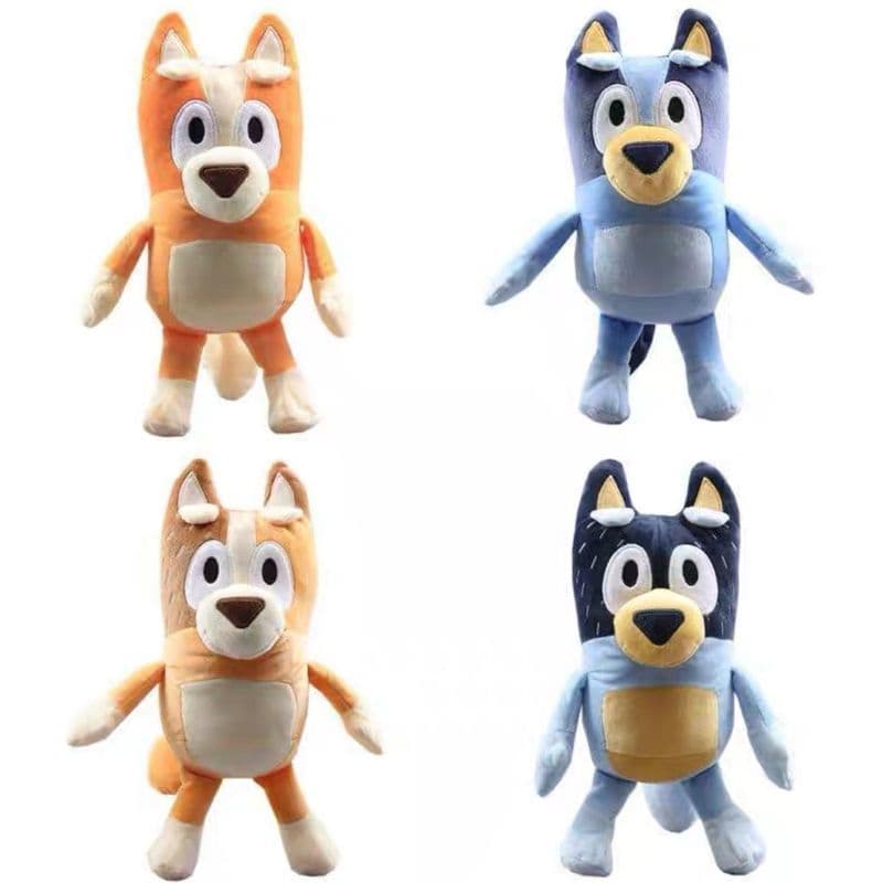 Brui Bingo família brinquedos de pelúcia bonito brinquedos de pelúcia educação precoce bonecas brinquedos das crianças p