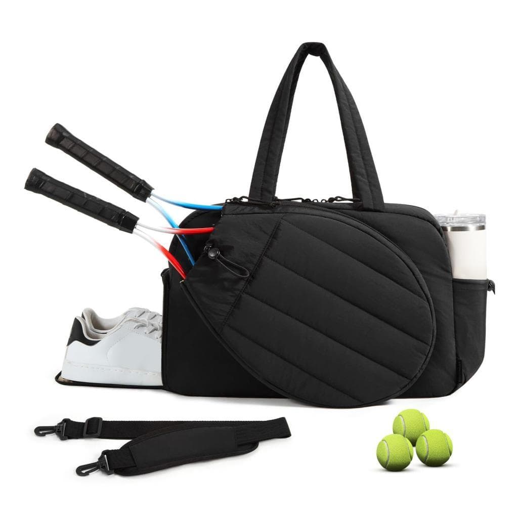 Bolsa de tênis com compartimento para sapatos, alça de ombro 42L, grande capacidade, impermeabilizante, bolsa de