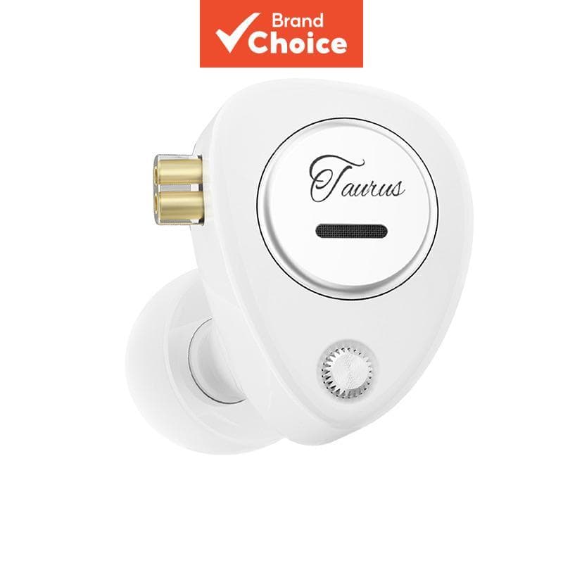 KZ Taurus Fones De Ouvido Com Fio Dual Dynamic Driver HiFi Monitor Intra-Auricular Profundos Graves Isolamento De Ruído