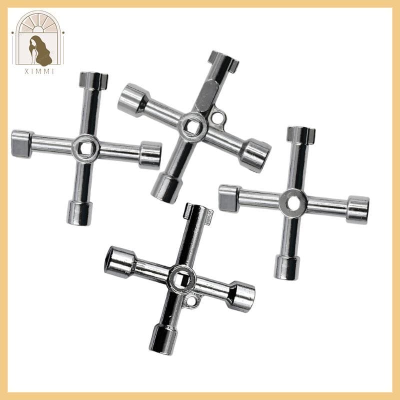 * XIMM * Chaves Chave Armário Elétrico Triangular Multiuso Antiferrugem Utilidades 4 Vias