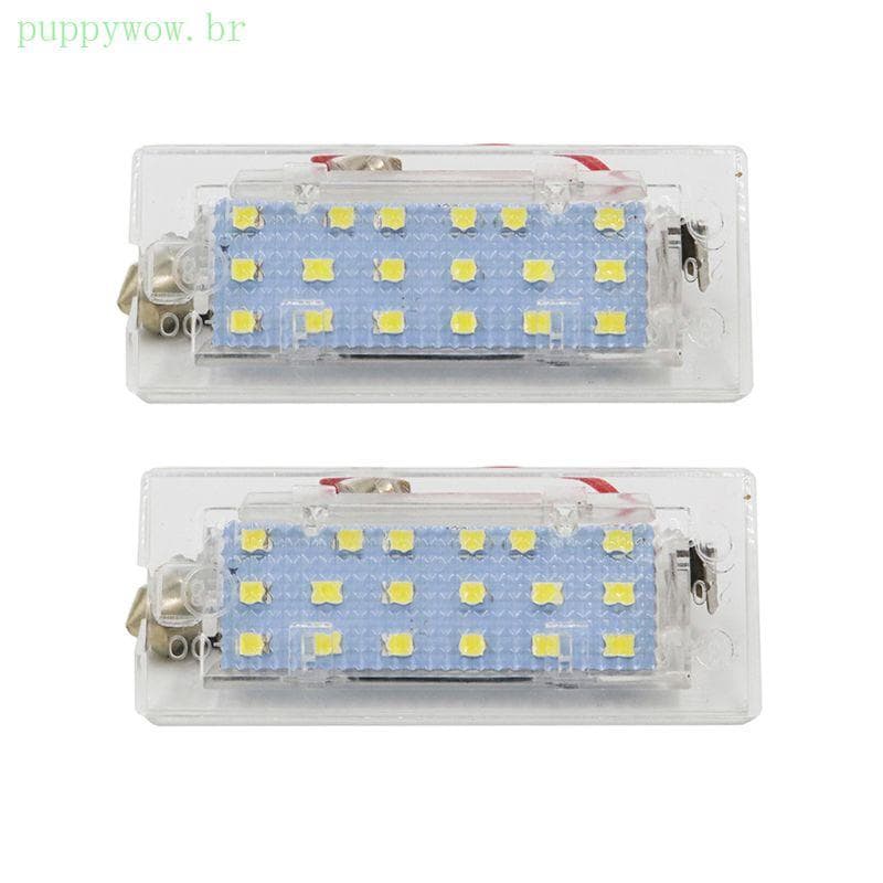 PUP 2 Unidades 12V Luz Matrícula Carro Para E53 X5 1999-2003 E83 X3 03-10