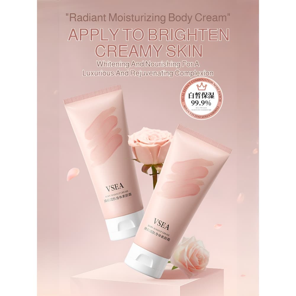 【Cobertura Natural e Uniforme】[Proteção UV e Cobertura Natural] BB Cream/Protetor Solar/Rosto e Corpo