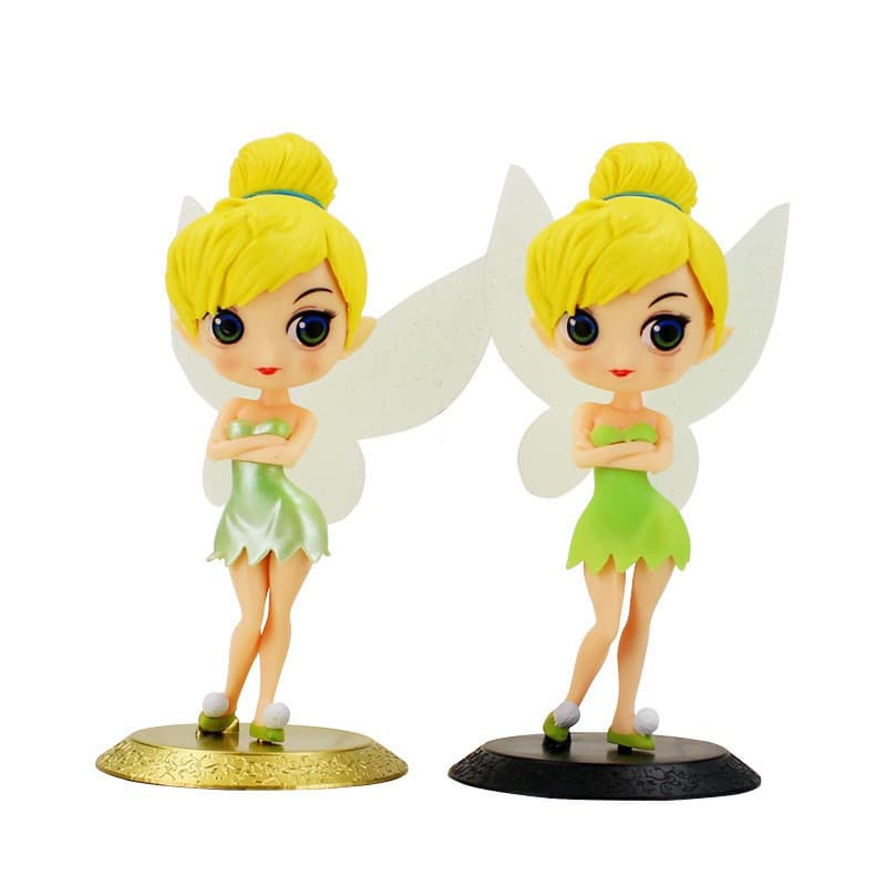 Figura de Ação Q Posket da Fada Tinker Bell de 16cm com Base, Modelo de Brinquedo Articulado da Princesa Tinker Bell, Pr