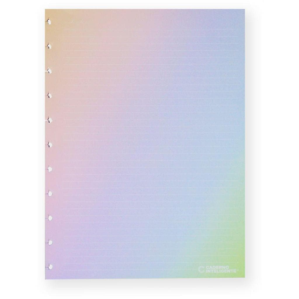 Caderno Inteligente Refil Grande Rainbow 120 g 30 fls. - Caderno Inteligente