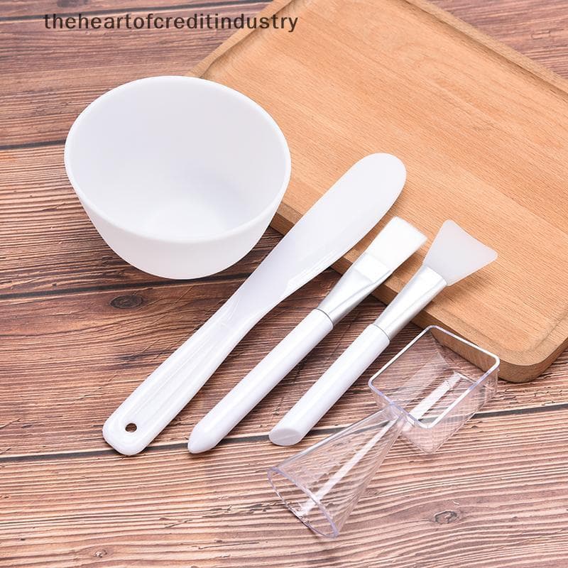 1X Conjunto De Tigela De Mistura De Máscara Facial Feminina Meninas Kit De Ferramentas De Cuidados Com A Pele