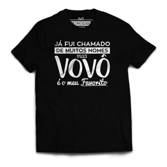 Camiseta Premium Vovô Presente Dia Dos Pai Frase Melhor Avô Do Mundo 100% Algodão Lançamento