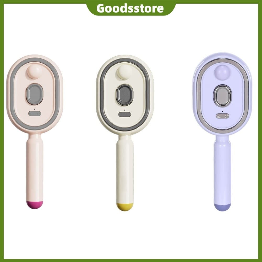 Escova Elétrica A Vapor USB-C Para Carregamento Recarregável Alisador De Cabelo [Goodsstore.br]