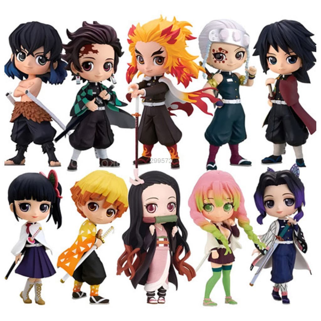 Demon Slayer Brinquedo Akaza Boneca Nezuko Kimetsu Rengoku