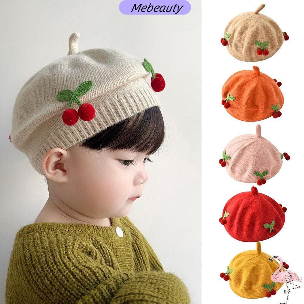 MEBEAUTYBR Chapéu Boina Para Bebê , Gorro De Malha Macio Crianças , Infantil , Moda Mais Quente Outono Inverno