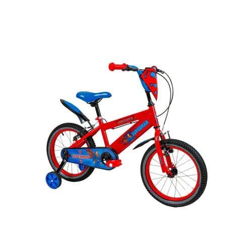 Bicicleta Infantil Super Heróis Aro Dezesseis Segurança Conforto Diversão Crianças