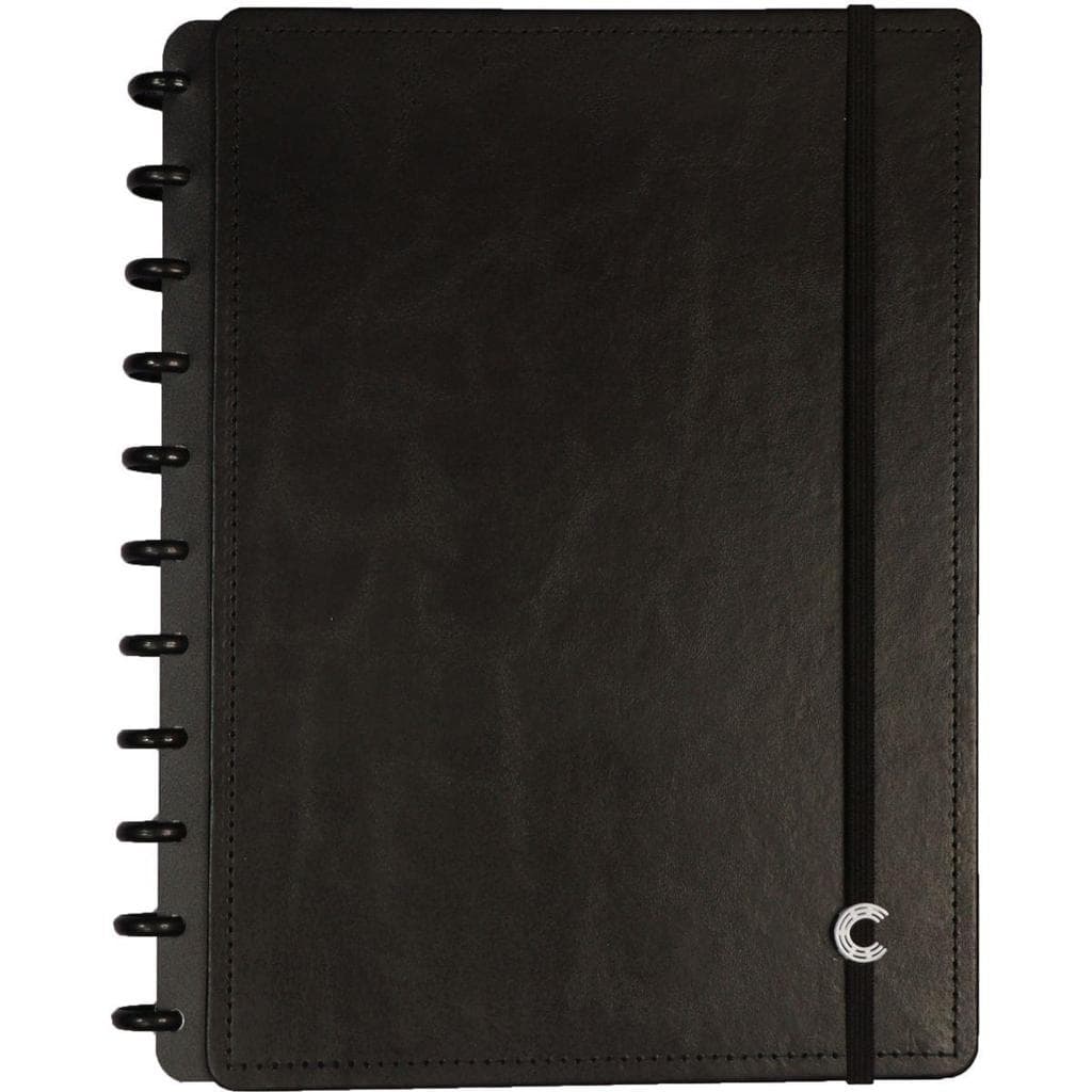Caderno Inteligente Grande Black 80 fls. 215 mm x 280 mm - Caderno Inteligente