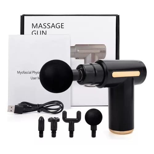 Massageador Compacto Profissional Portátil 6 Velocidades