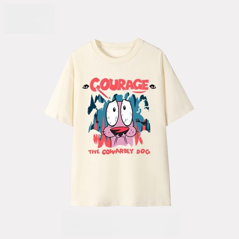 Camisa Feminina Algodão Courage Camiseta Moda Verão Linha Premium